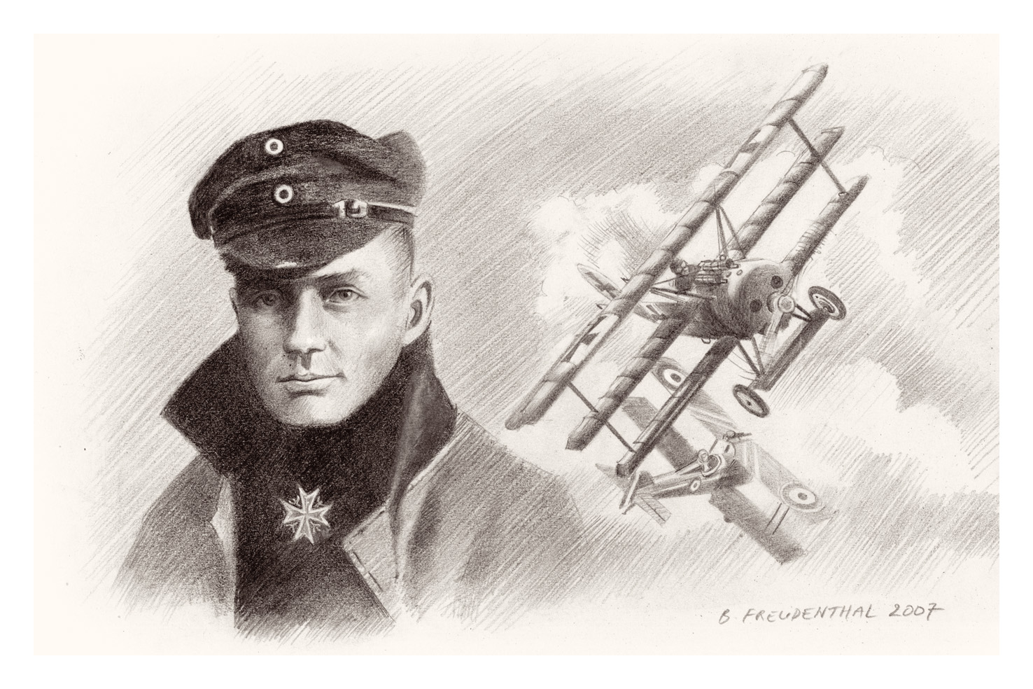 Manfred von Richthofen - Le Baron Rouge