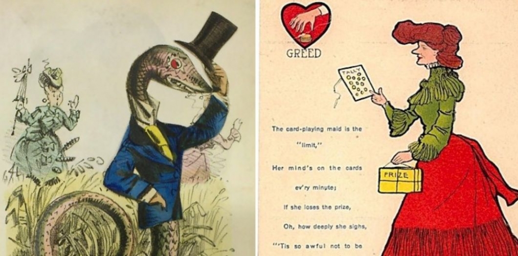 Les Valentines au vinaigre: ces jolies lettres de haine d'un autre temps